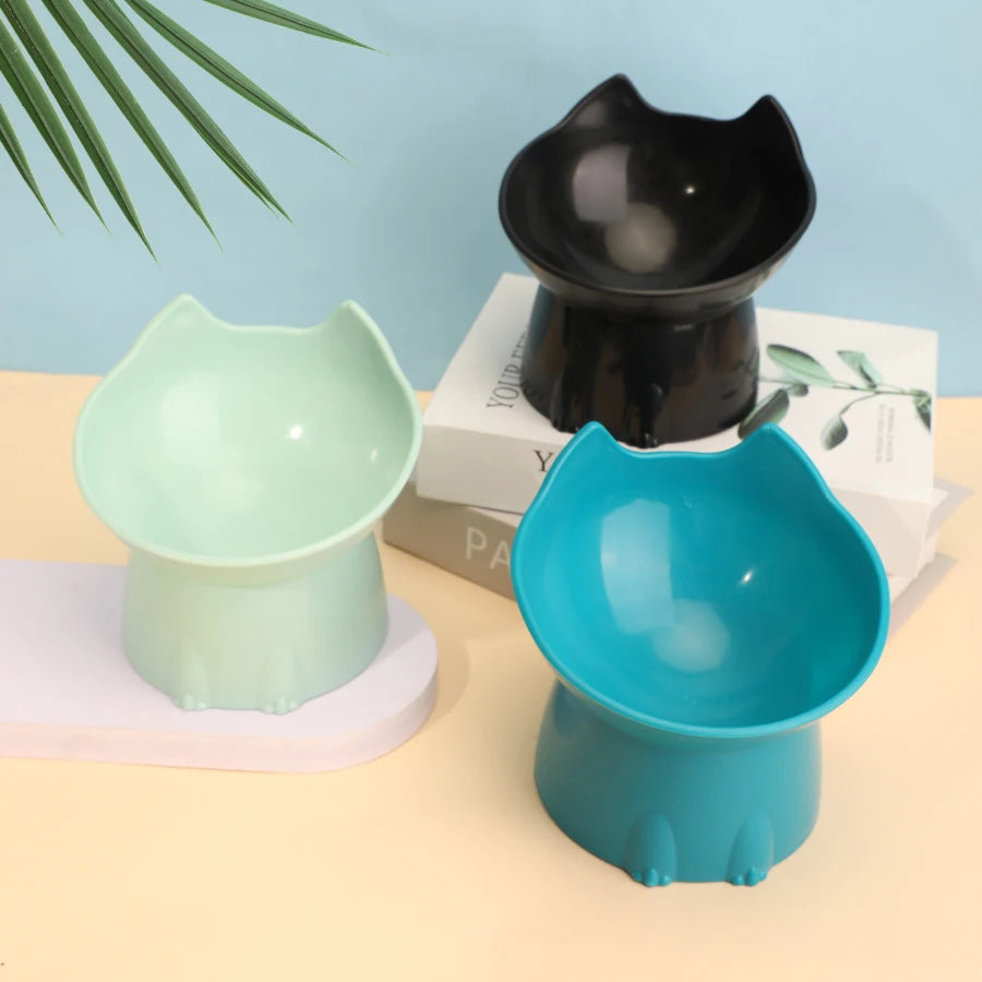 傾斜付き・首に優しいキャットボウル